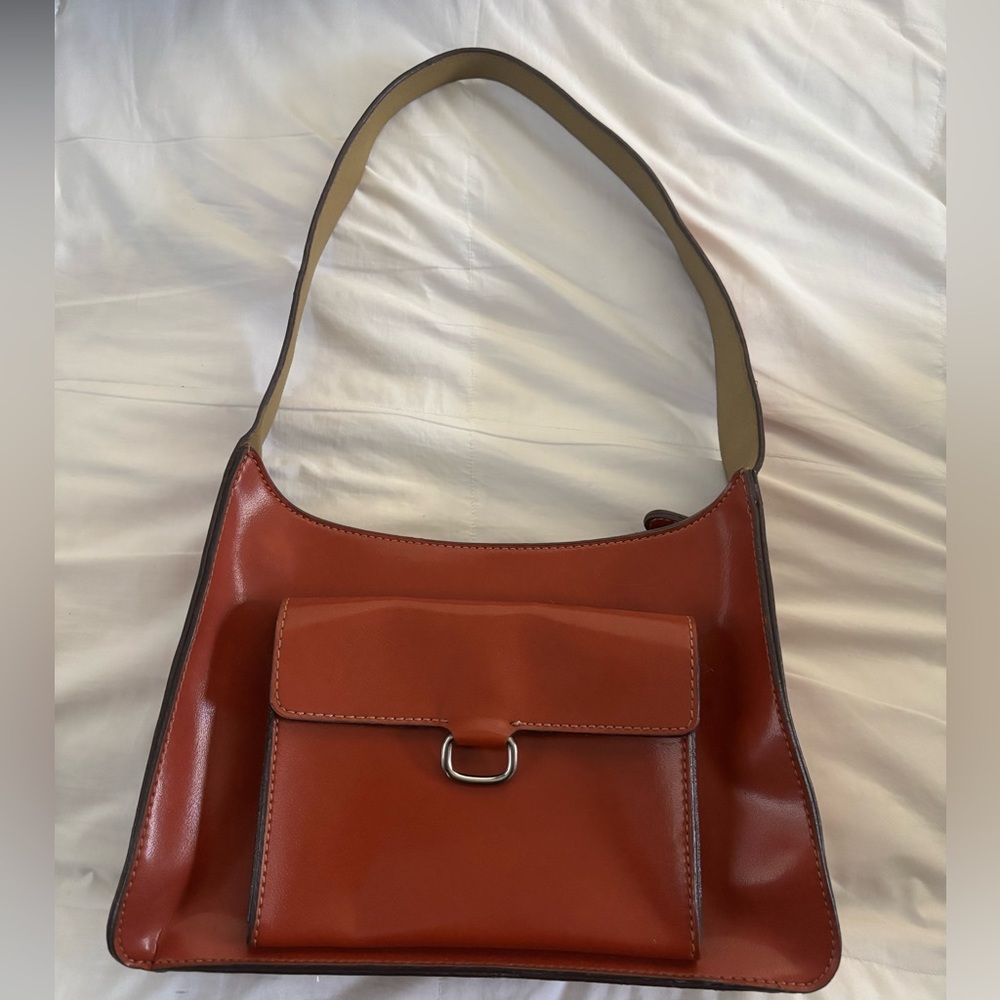 Mondani Orange Shoulder Bag